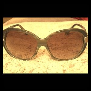 Chloe Vintage olive green glasses